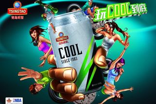 青岛啤酒新黑cool罐图片