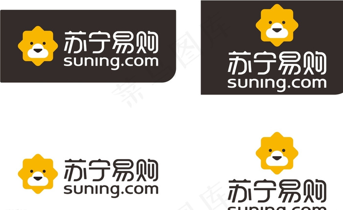 苏宁易购2015新LOGO图片eps,ai矢量模版下载