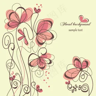 抽象画非主流创意背景图