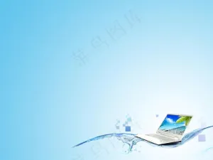 笔记本电脑数码科技PPT模板预览图