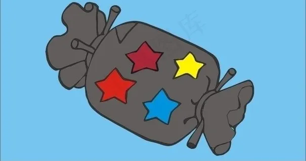 糖果矢量图图片