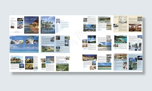 度假酒店画册