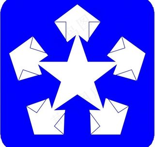 五角星标识图片