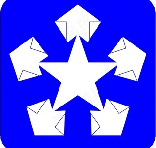 五角星标识图片