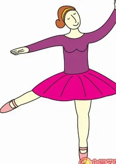 芭蕾舞卡通漫画