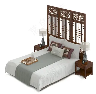 个性床模型