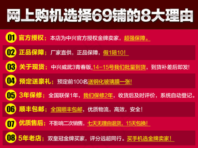 淘宝促销图片 购买理由 方案排版psd模版下载