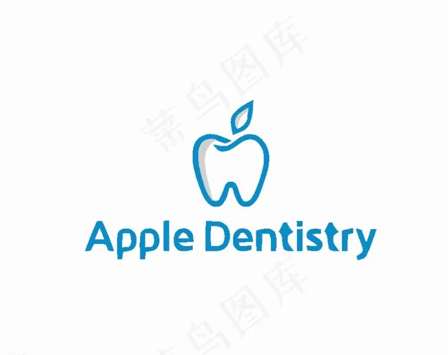 牙logo图片ai矢量模版下载