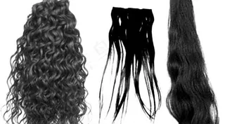 流行发型笔刷图片