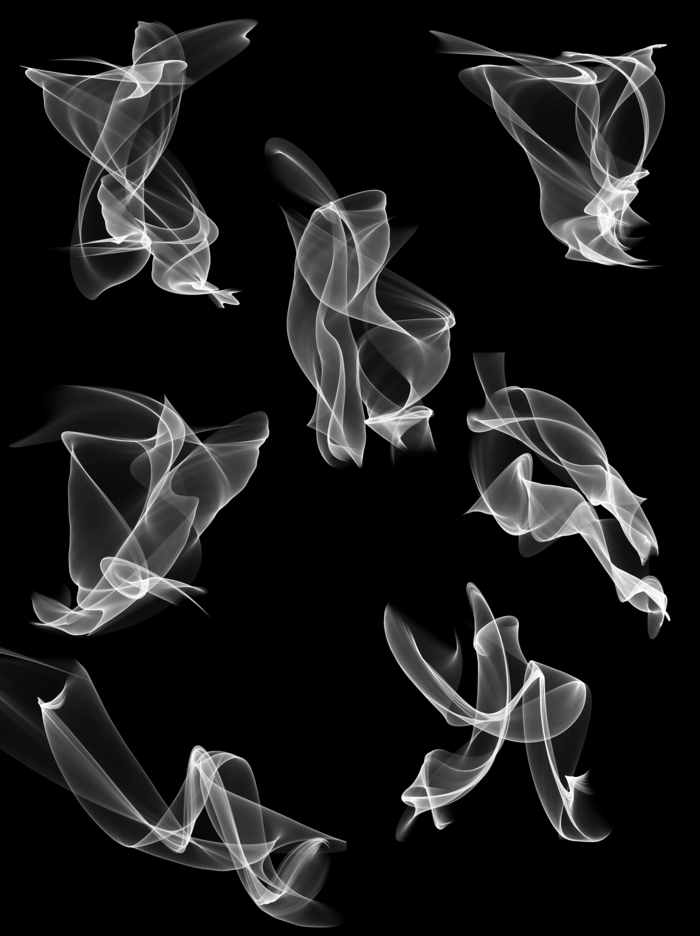 分层烟效果烟雾电子烟效果