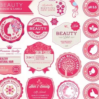 精美标贴矢量素材