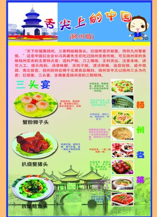 舌尖上的中国展板