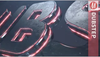 三维质感霓虹灯LOGO标志AE模板