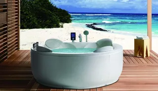 华美嘉圆形按摩浴缸