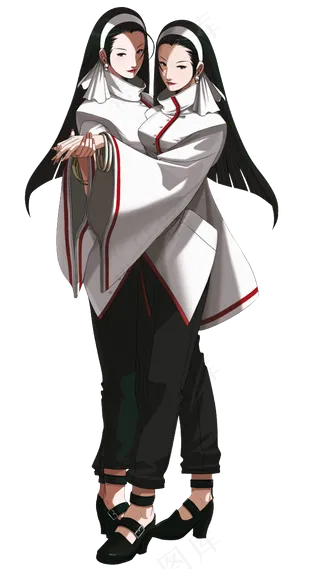 神乐千鹤高清PNG素材