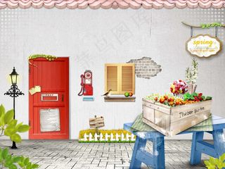 家居体验馆场景装饰分层素材-3