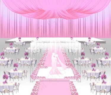 粉色婚礼