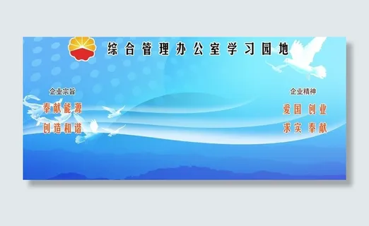 中国石油 展板背景图片