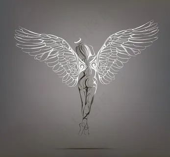 天使翅膀恶魔翅膀图片