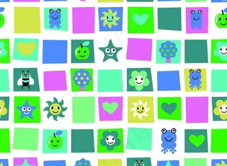 童装印花底纹图片