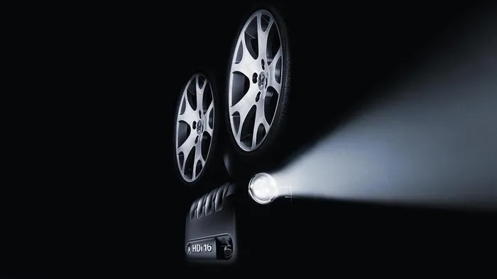 放映机创意图片