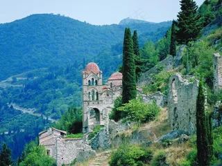 希腊 米斯特拉斯图片