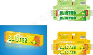 牙膏包装图片