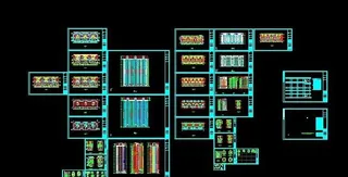 多层建筑楼施工设计图