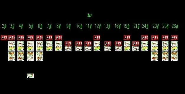 华东地区某安置小区十八层结构详图