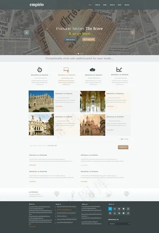 简洁网页设计图片