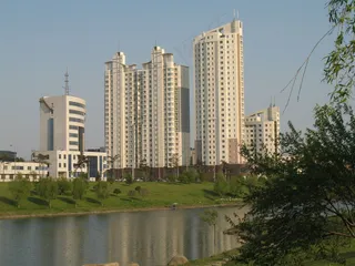 吉林湖边风光图片