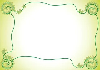 绿色 相框图片