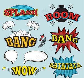 漫画的风格素材