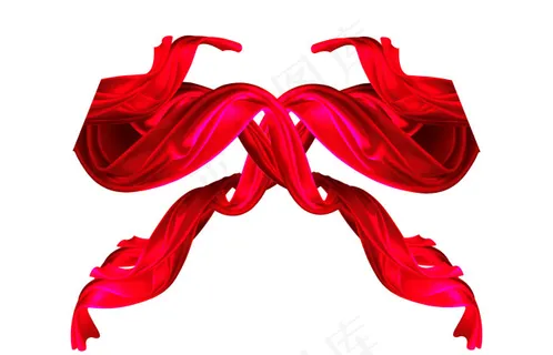 艺术造型绸带