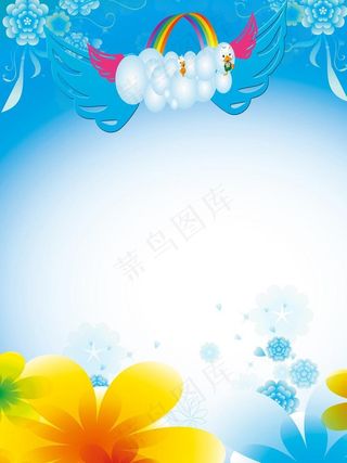 花纹展板背景设计图片