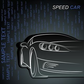 矢量汽车流线造型图片素材