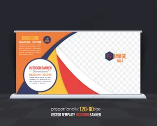 商务时尚背景海报设计