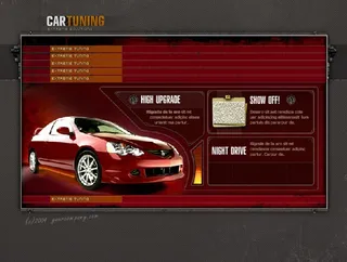 汽车展销flash动画