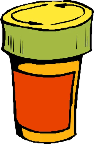 处方药的瓶子夹艺术