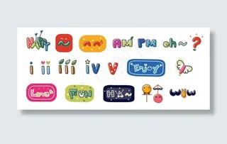 韩国生日快乐卡通