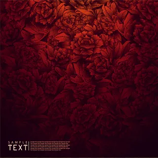 绚丽花纹背景矢量图下载