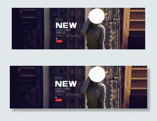 女装连衣裙高端简约海报