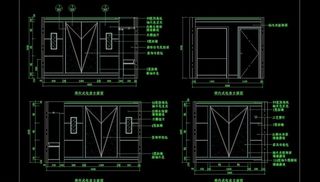 cad餐厅设计素材 餐厅施工图片