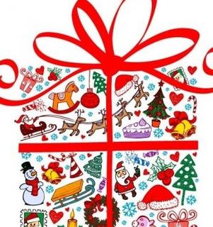 美丽的圣诞节元素矢量