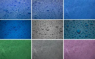 夏日清凉水滴背景素材