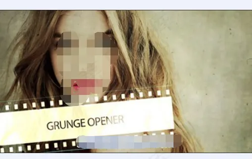 复古残旧电影效果ae模板