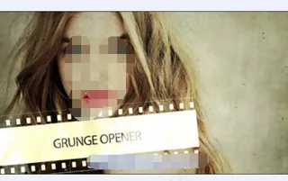 复古残旧电影效果ae模板