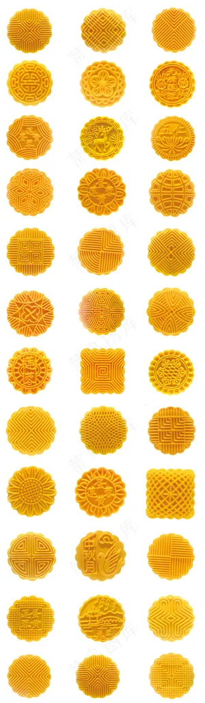 2017中秋节各式月饼PNG免扣素...