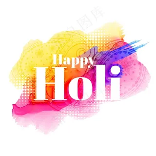 黄色背景矢量图