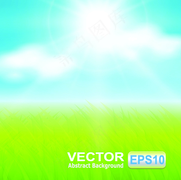 草天空矢量素材
